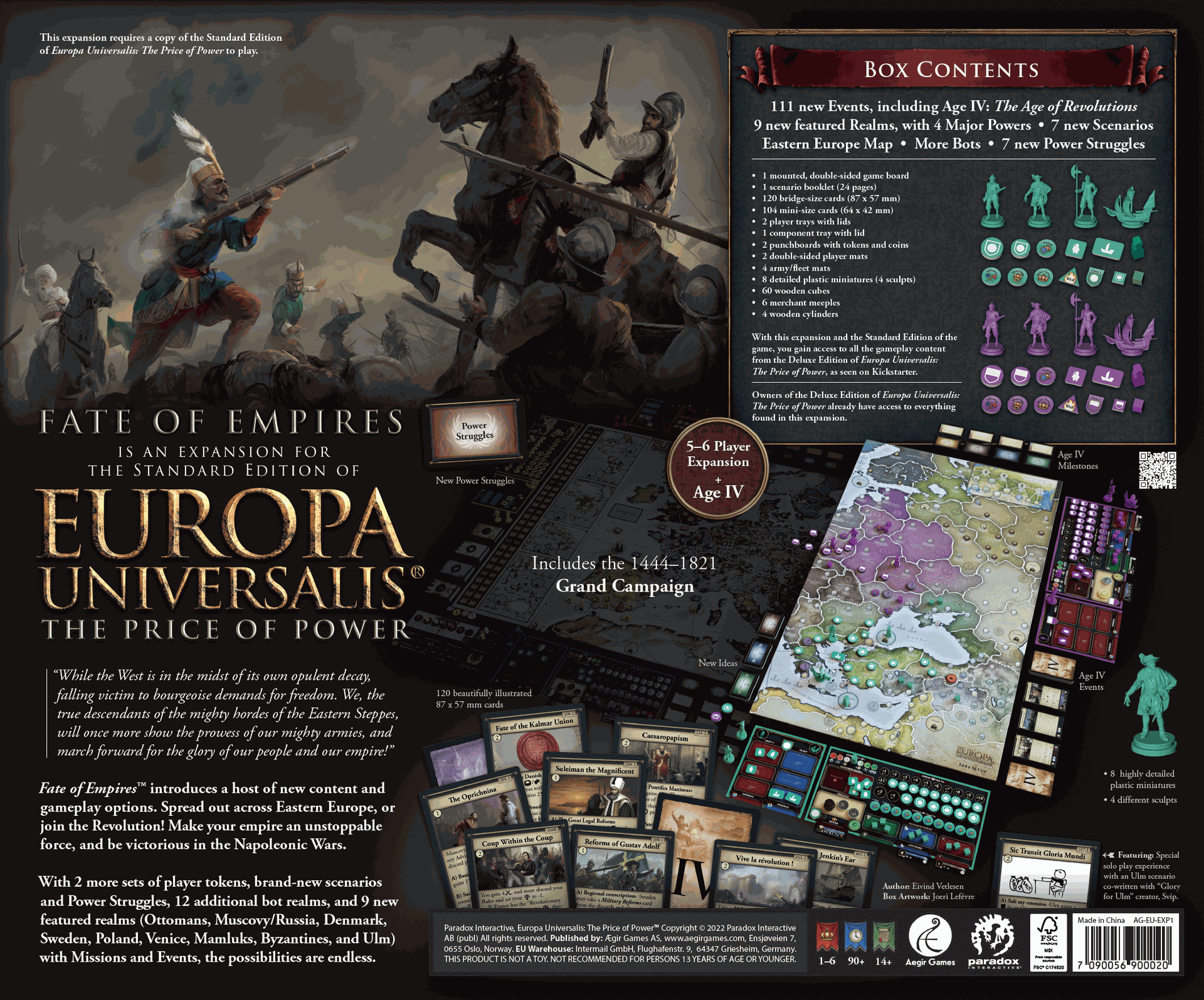 Europa Universalis TPoP Fate of Empires Aegir Games Homepage